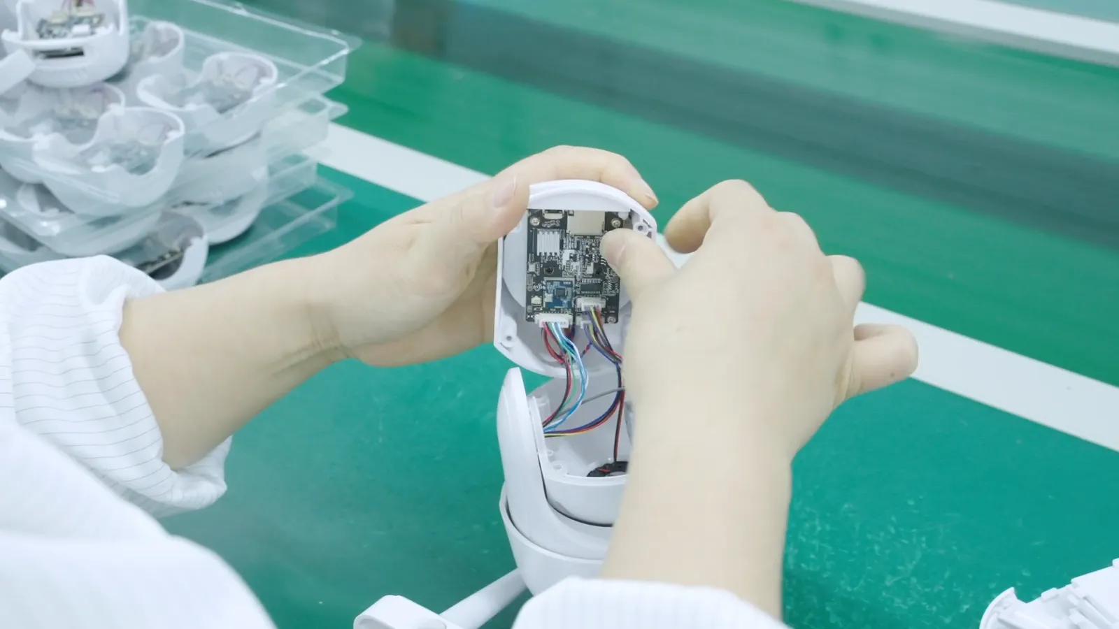 Main board installation