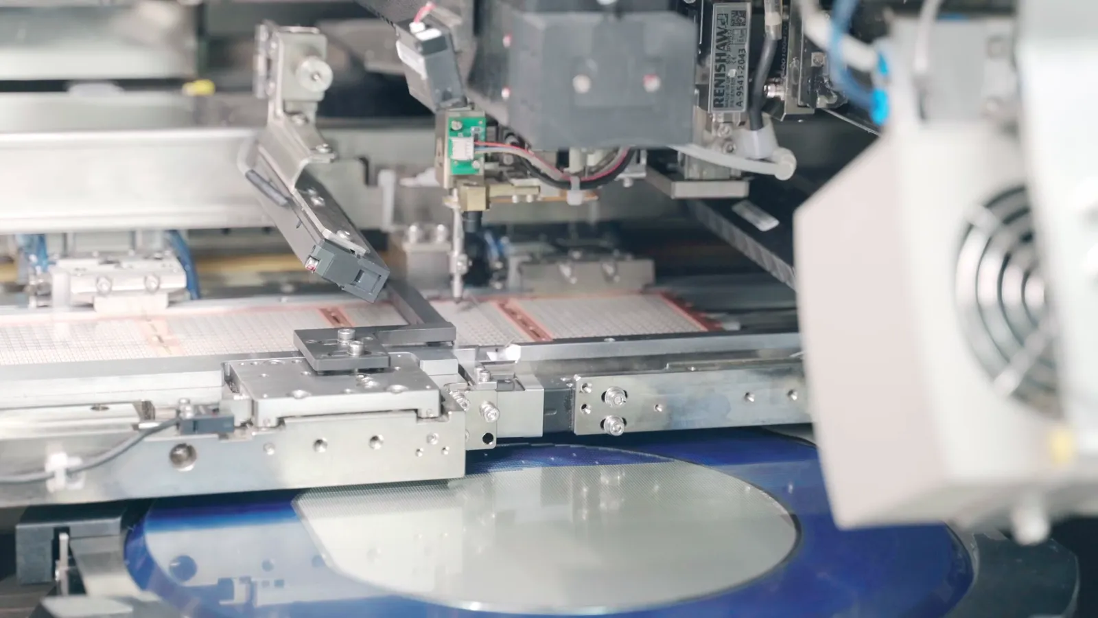 Precision chip placement