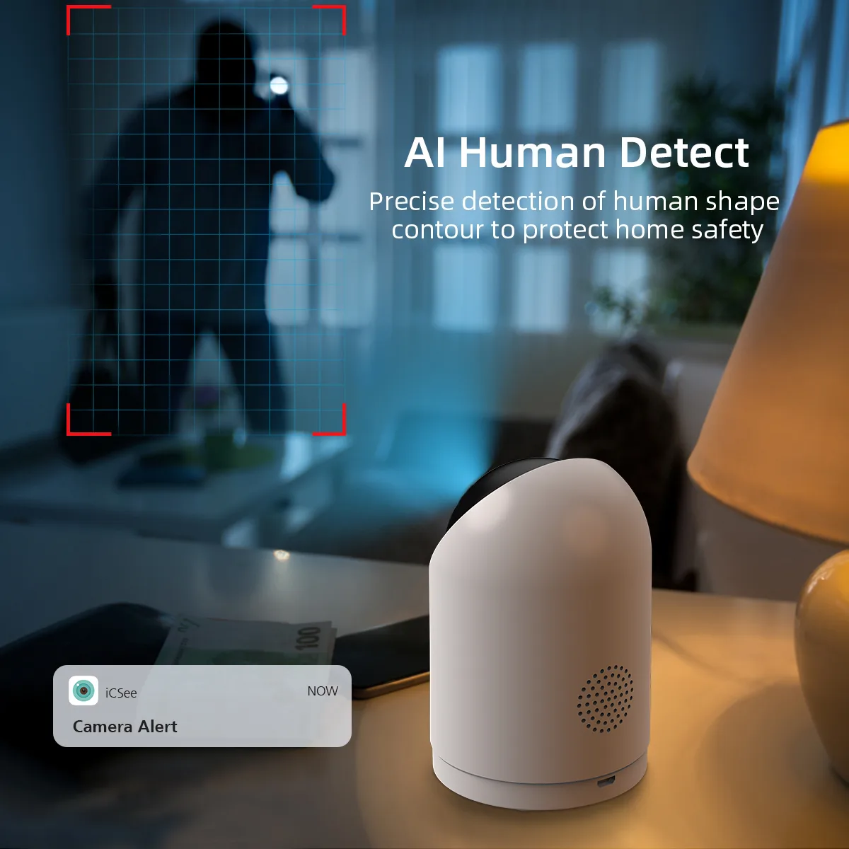 FLC-100LI Human detection alerts