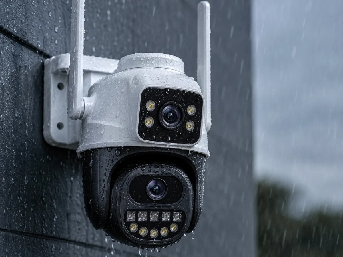 FLC-800PO in heavy rain conditions