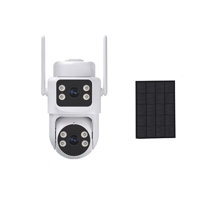 FAELAN solar AI camera kit with panel for off-grid outdoor sites