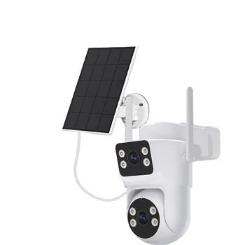 FLC-900PS white solar kit side view